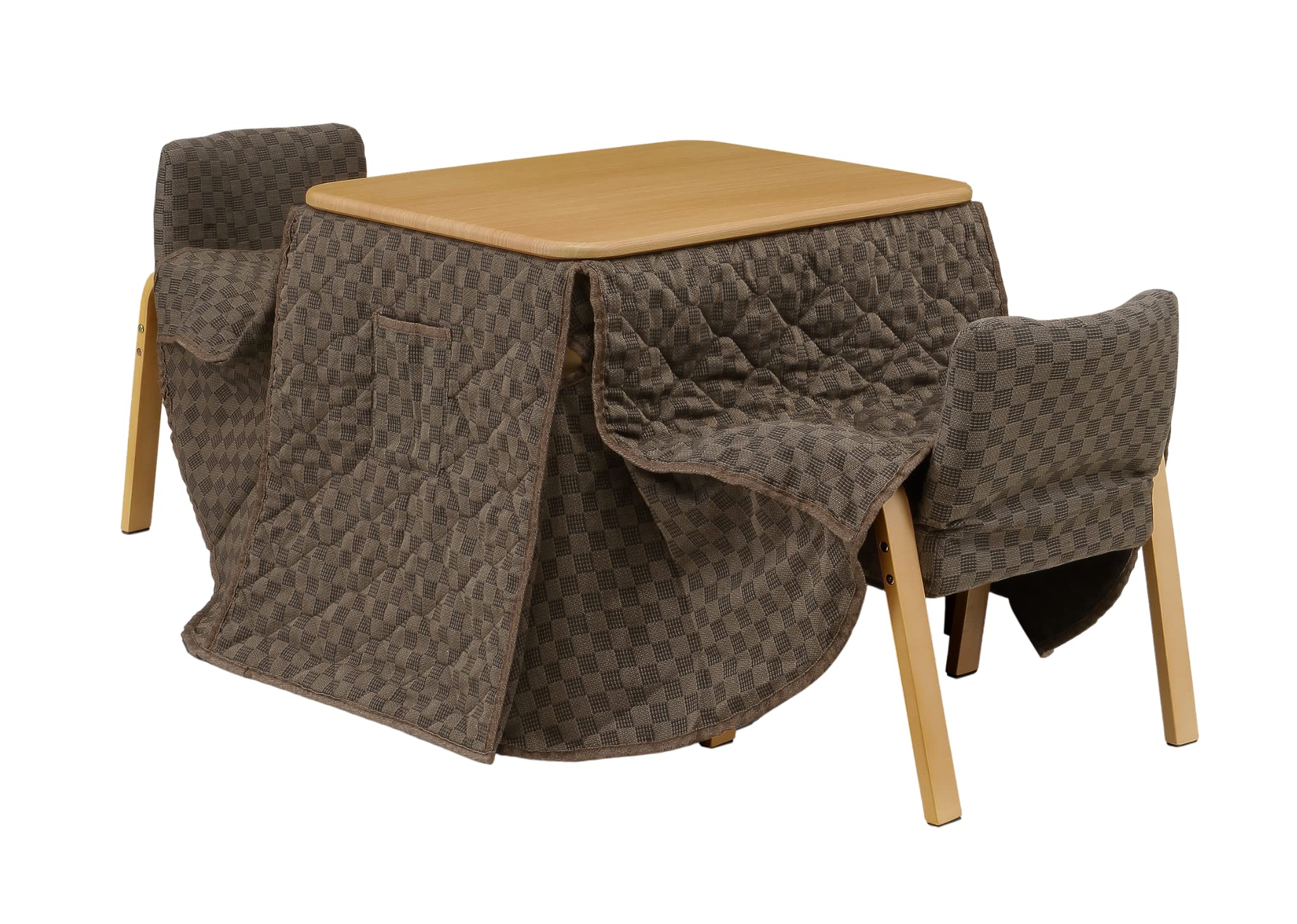 Amazon.co.jp : サシケイ ダイニングこたつ ハイタイプ 2人用 こたつ